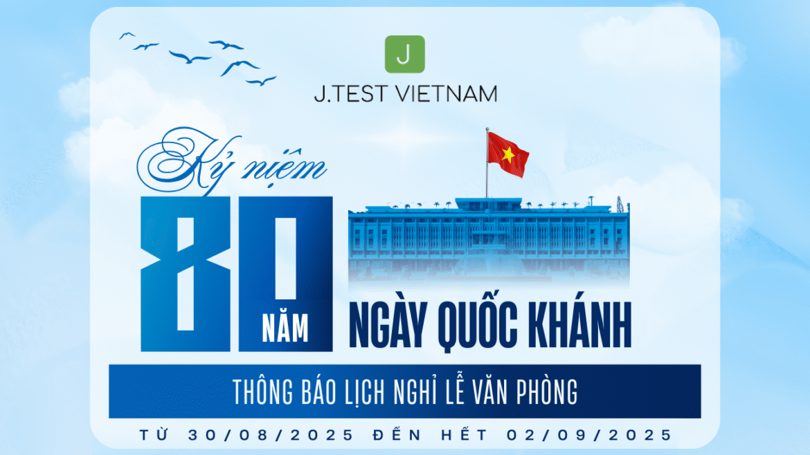 THÔNG BÁO LỊCH NGHỈ LỄ QUỐC KHÁNH 2025