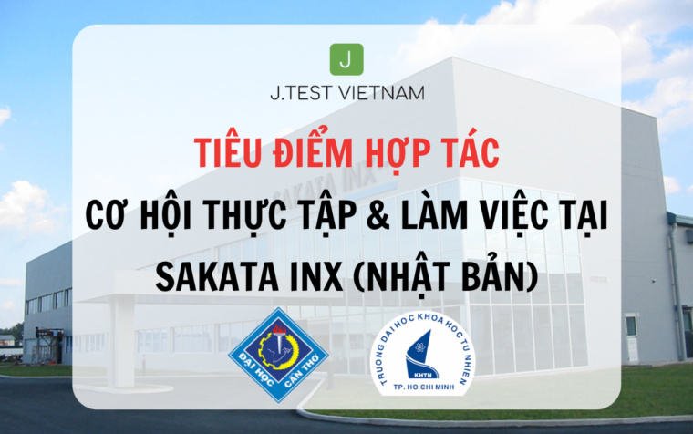 TIÊU ĐIỂM HỢP TÁC: CƠ HỘI THỰC TẬP & LÀM VIỆC TẠI SAKATA INX NHẬT BẢN