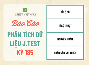 BÁO CÁO PHÂN TÍCH DỮ LIỆU KỲ THI J.TEST SỐ 185
