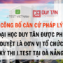 ĐẠI HỌC DUY TÂN ĐƯỢC PHÊ DUYỆT LÀ ĐƠN VỊ TỔ CHỨC KỲ THI J.TEST TẠI ĐÀ NẴNG