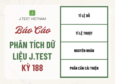 BÁO CÁO PHÂN TÍCH DỮ LIỆU KỲ THI J.TEST SỐ 188